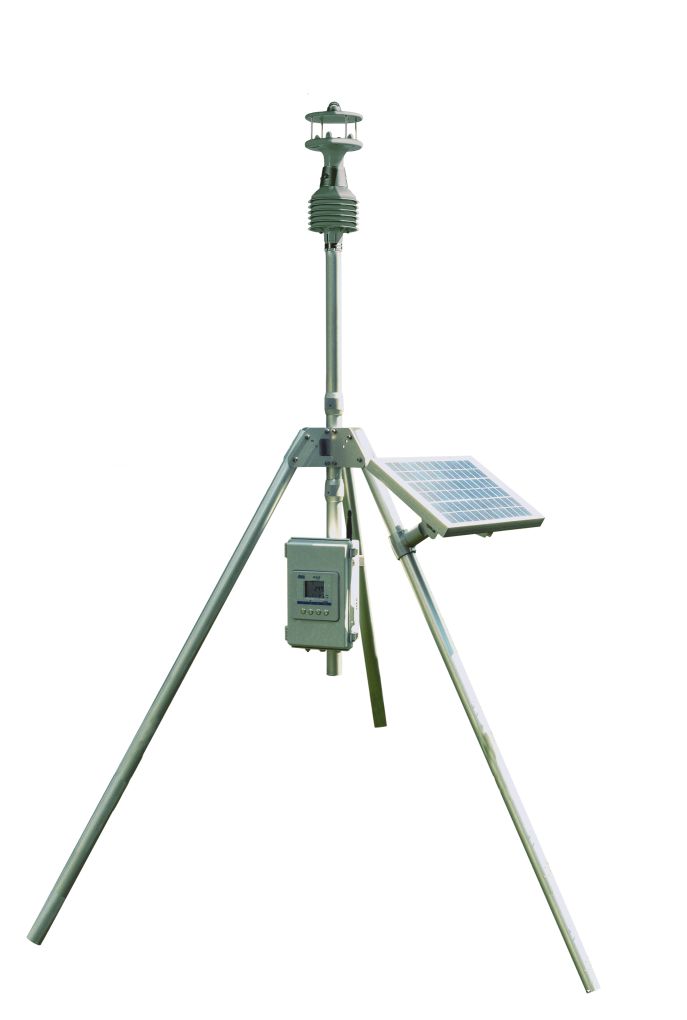 Senseca HDMCS-200 – Komplett trådlös väderstation med solceller och solstrålningsmätare